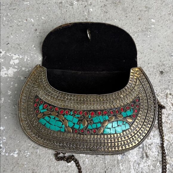 Vintage Indian metal bag - Picture 8 of 10